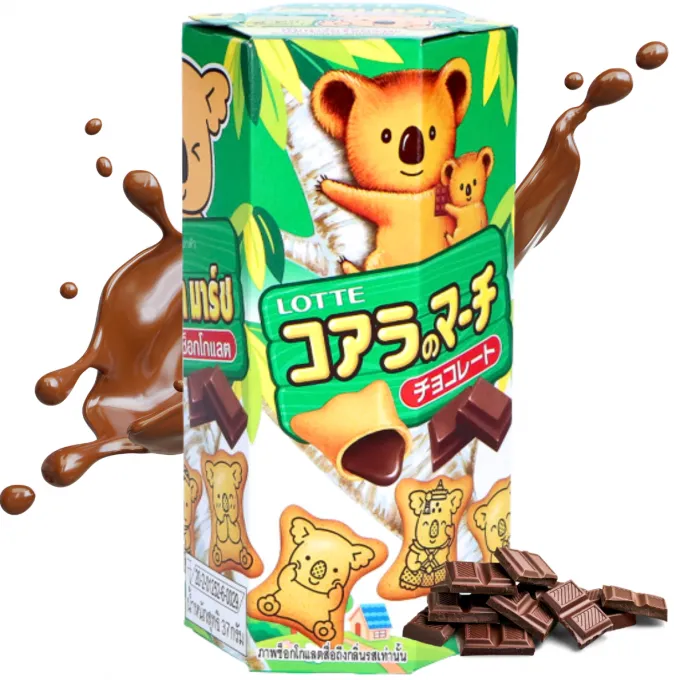 Lotte Koala March Biscuits Chocolate Flavour 48x37g Th