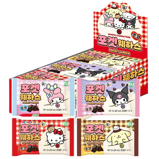 SEOJU Hello Kitty Waffer Choco 126x16.6g KR