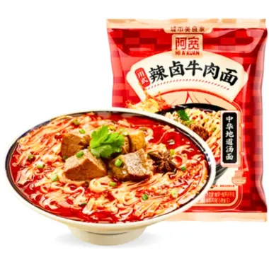 A-KUAN Spicy Beef Noodles 20x110g CN
