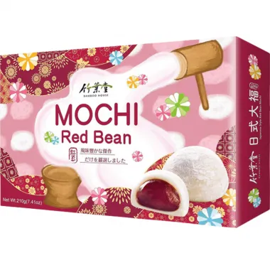 BAMBOO HOUSE Red Bean Mochi 24x210g TW