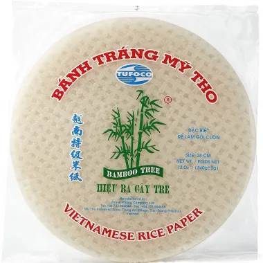 BAMBOO TREE Rice Paper 28cm Spring Roll 44x340g VN
