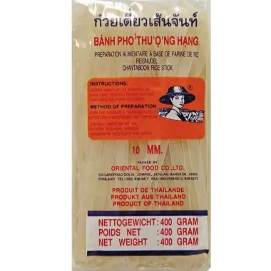 FARMER Rice Stick: Bánh Phở 10mm 34x400g TH
