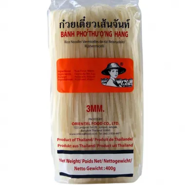 FARMER Rice Stick: Bánh Phở 3mm 34x400g TH