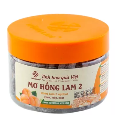 HONG LAM Dried Salted Apricot 2  60*200g VN
