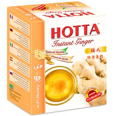 HOTTA Instant honey ginger drink 24x140g TH