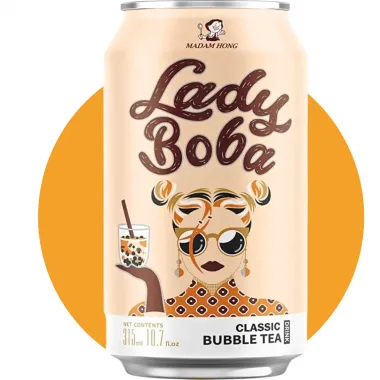 LADY BOBA Bubble Tea Original 24x315ml TW