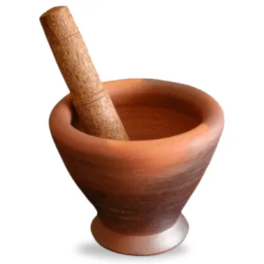 Lao Style Mortar With Pestle (M) 8