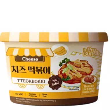 PROBUNSIK Tteokbokki Cheese (Bowl) 12x142g KR