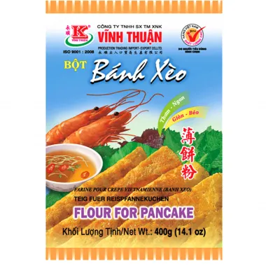 VĨNH THUẬN Pancake Flour: Bột Bánh Xèo 30x400g VN