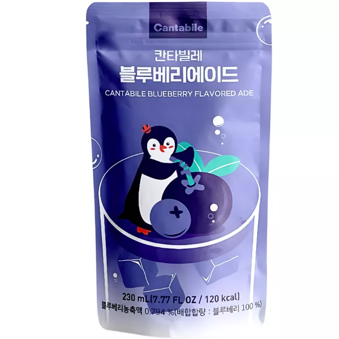 CANTABILE Blueberry Flavoured Ade 10x5x230ml KR