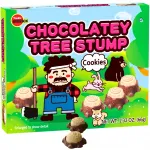 BOURBON Tree Stump Shaped Chocolate Biscuit 10x8x66g JP