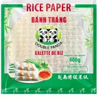 DOUBLE PANDA Rice Paper 22cm Springroll 36x400g VN