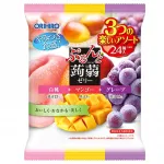ORIHIRO Purun & Konjac Jelly  Peach & Grape 12x260g JP