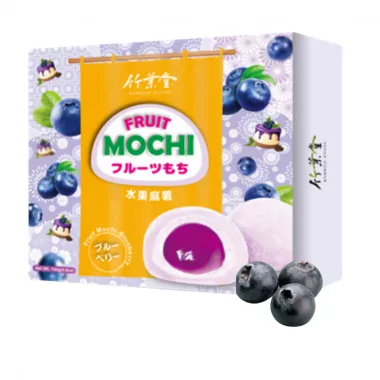 BAMBOO HOUSE Blueberry Fruit Mochi 36x120g TW