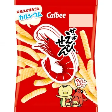 CALBEE Shrimp Snack 12x77g JP