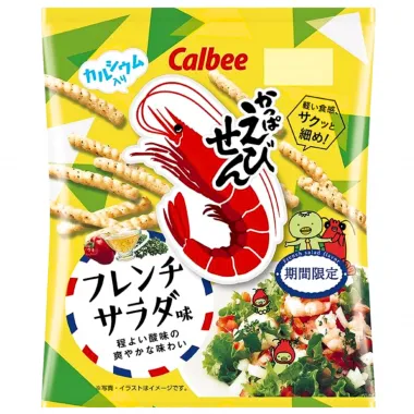 CALBEE Shrimp Snack Salad 12x64g JP