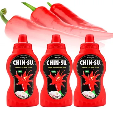 CHINSU Hot chilli sauce tuong ot 24x250ml VN