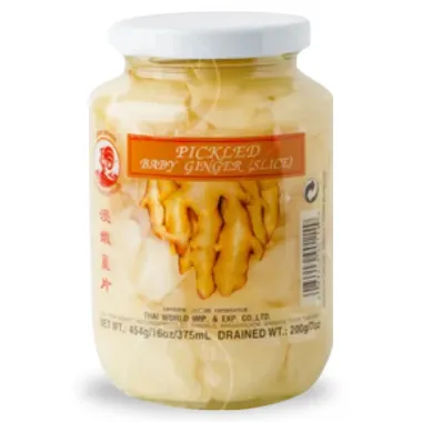 COCK Pickled Ginger Slices 24x454g TH