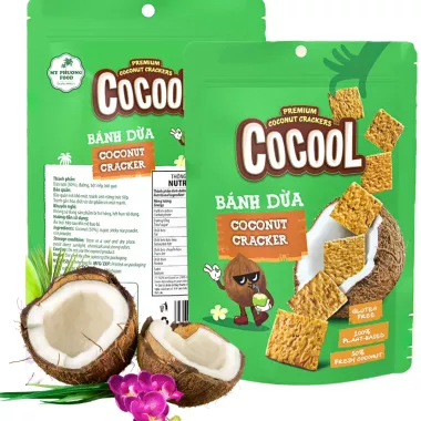 COCOOL Coconut Cracker 40x80g VN