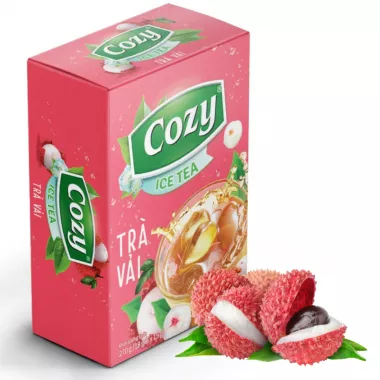 COZY Lychee Iced Tea 30x16x15g VN