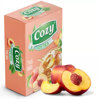 COZY Peach Iced Tea 30x16x15g VN