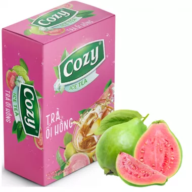 COZY Pink Guava Iced Tea 30x16x15g VN