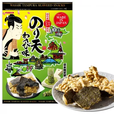 DAIKO Wasabi Tempura Seaweed 10x4x120g JP