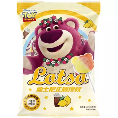 DISNEY LOTSO Cola & Lemon Lollipop 24x48g CN