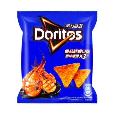 DORITOS Garlic Shrimp Flavour Chip 12x40g TW
