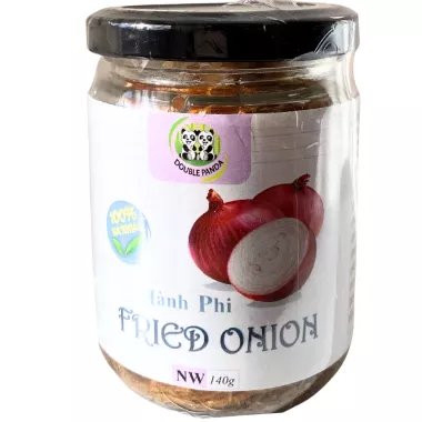 DOUBLE PANDA Fried Onion In Oil 24x140g VN