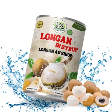DOUBLE PANDA Canned Longan In Syrup 567g
