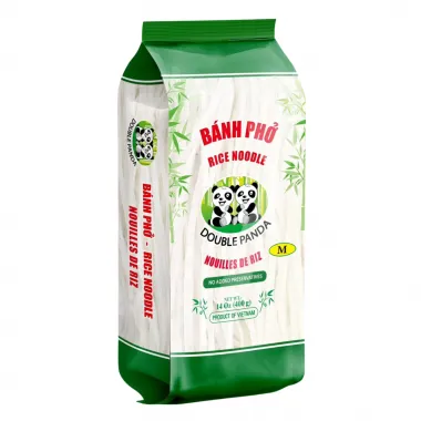 DOUBLE PANDA Rice Stick Banh Pho 3mm 30x400g VN