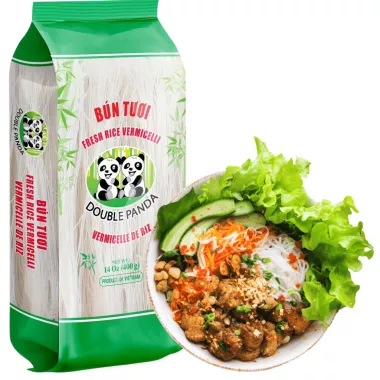 DOUBLE PANDA Rice Vermicelli Bun Tuoi (Green) 30x400g VN