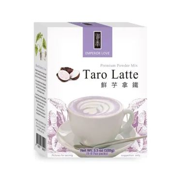 EMPEROR LOVE Instant Taro Tea 24x100g TW