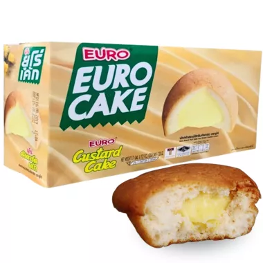 EURO Custard Cake: Bánh Thái Lan 20x204g VN