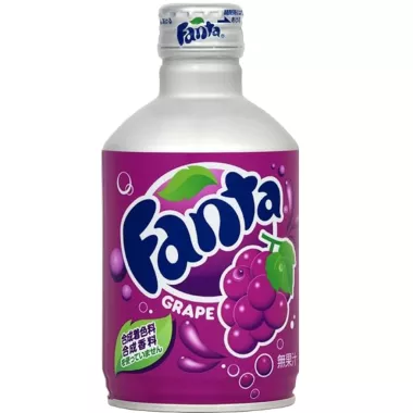 COCACOLA Grape Fanta (Bottle) 24x300ml JP