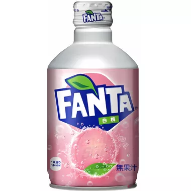 COCACOLA Peach Fanta (Bottle) 24x300ml JP