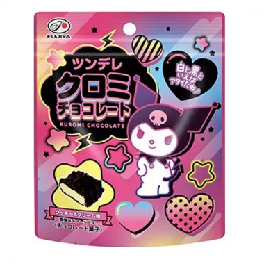 FUJIYA Kuromi Chocolate Cookie 6x12x40g JP