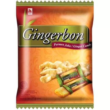 GINGERBON Soft Ginger Candy Keo Gung 20x125g VN