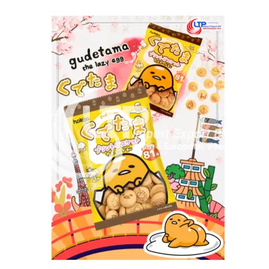 HOKURIKU SEIKA Gudetama Biscuits 16x56g JP