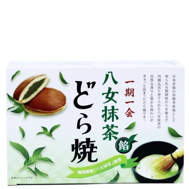 ICHIEIFOODS Matcha Bean Dorayaki 12x216g JP