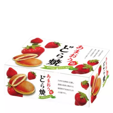 ICHIEIFOODS Strawberry& Bean Dorayaki 12x216g JP