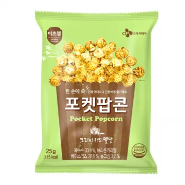 IT'S WELL Caramel Pocket Popcorn 30x25g KR