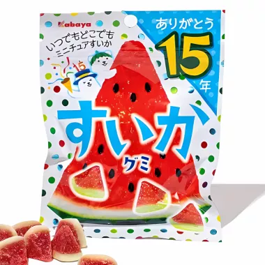 KABAYA Watermelon Gummy 10x12x50g JP