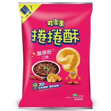 KOLOKO Pea Crackers Hot & Sour 12x175g TW