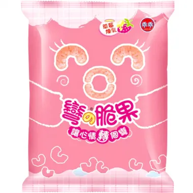 KUAI KUAI Corn Snack (Strawberry) 10x40g TW