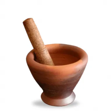 Lao Style Mortar With Pestle (S) 7