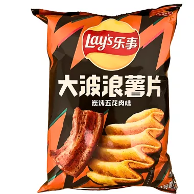 LAYS Grilled Pork Belly Snack 50x40g CN