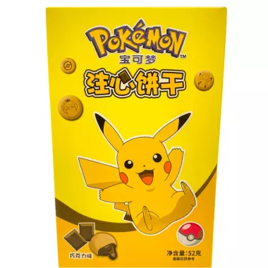 LEDA Pokemon Chocolate Biscuits 48x52g CN