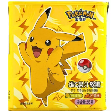 LEDA Probiotic Pokemon Fruit Jelly 48x95g CN